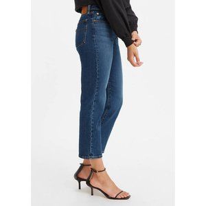 Levi's Wedgie Straight Fit Jeans Dark Wash Size 26